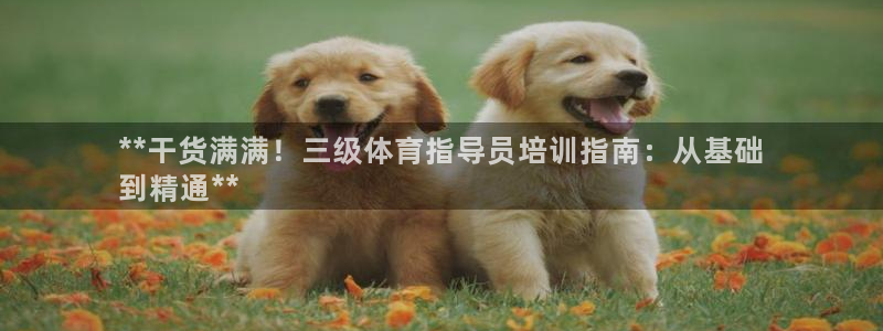 焦点娱乐黑平台曝光：**干货满满！三级体育指导员培训