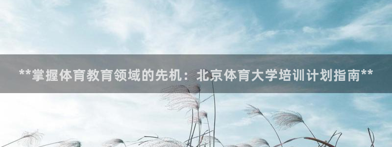 焦点娱乐拉菲11月11日：**掌握体育教育领域的先机